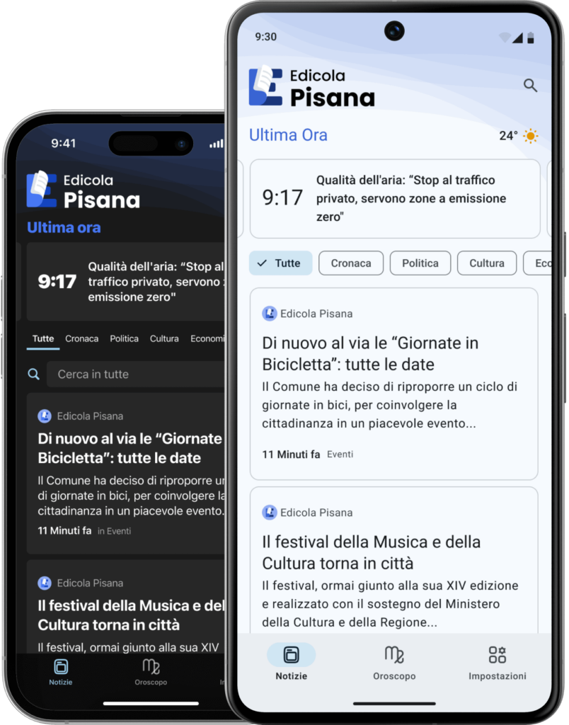 Edicola Pisana Android e iOS